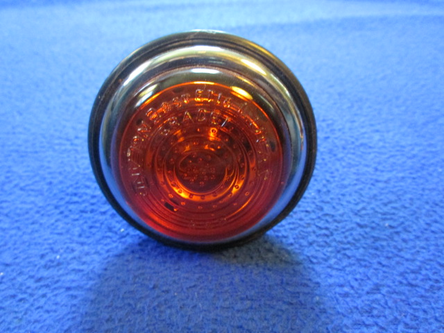 Lucas type L488 side or indicator lamp light CLEAR GLASS COMPLETE